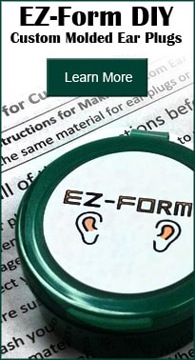 EZ-FORM DIY Custom Molded Ear Plugs